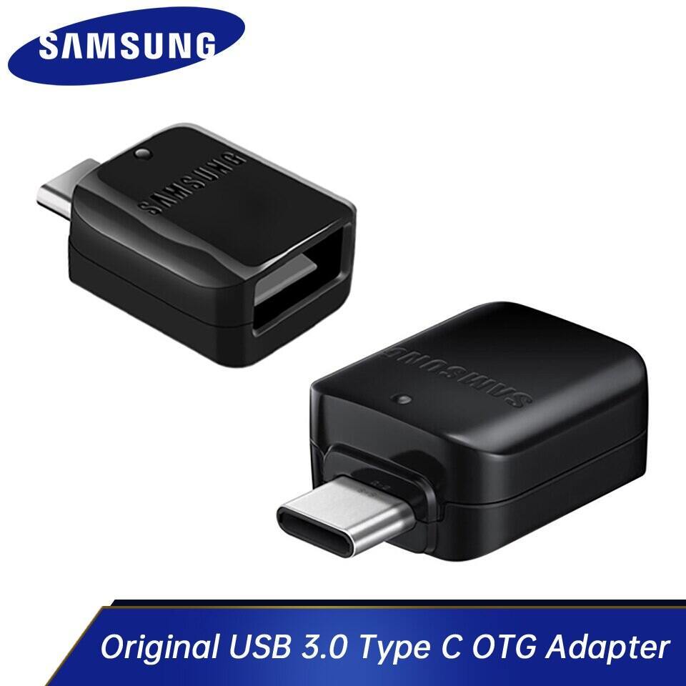 อะแดปเตอร์ Samsung USB Type-C OTG สําหรับ Samsung Galaxy Note20 Ultra 5G Note10+ S10 S10e S9 A71 A80