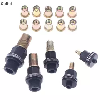 {B&C พ.ย.} 11 ชิ้นคู่มือ Riveter Nut เครื่องมืออุปกรณ์เสริมสําหรับถั่ว M3 M4 M5 M6 M8 M10 M12 ติดตั้งง่าย Hand Rivet Nut {th}