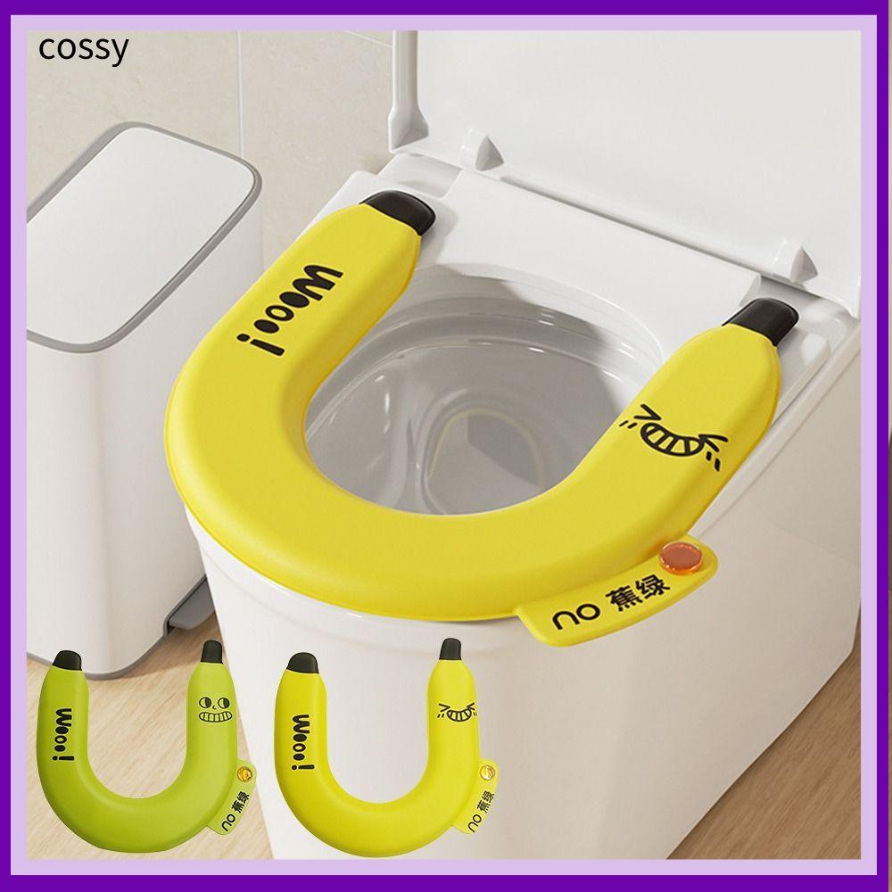 คอสซี่ เบาะรองนั่งชักโครกอโรมาเทอราพี, อีวา การ์ตูนกล้วยห้องน้ําเสื่อ,สากลกันน้ําหนา ยู-รูปร่าง ฝารองนั่งชักโครกอุปกรณ์ห้องน้ํา