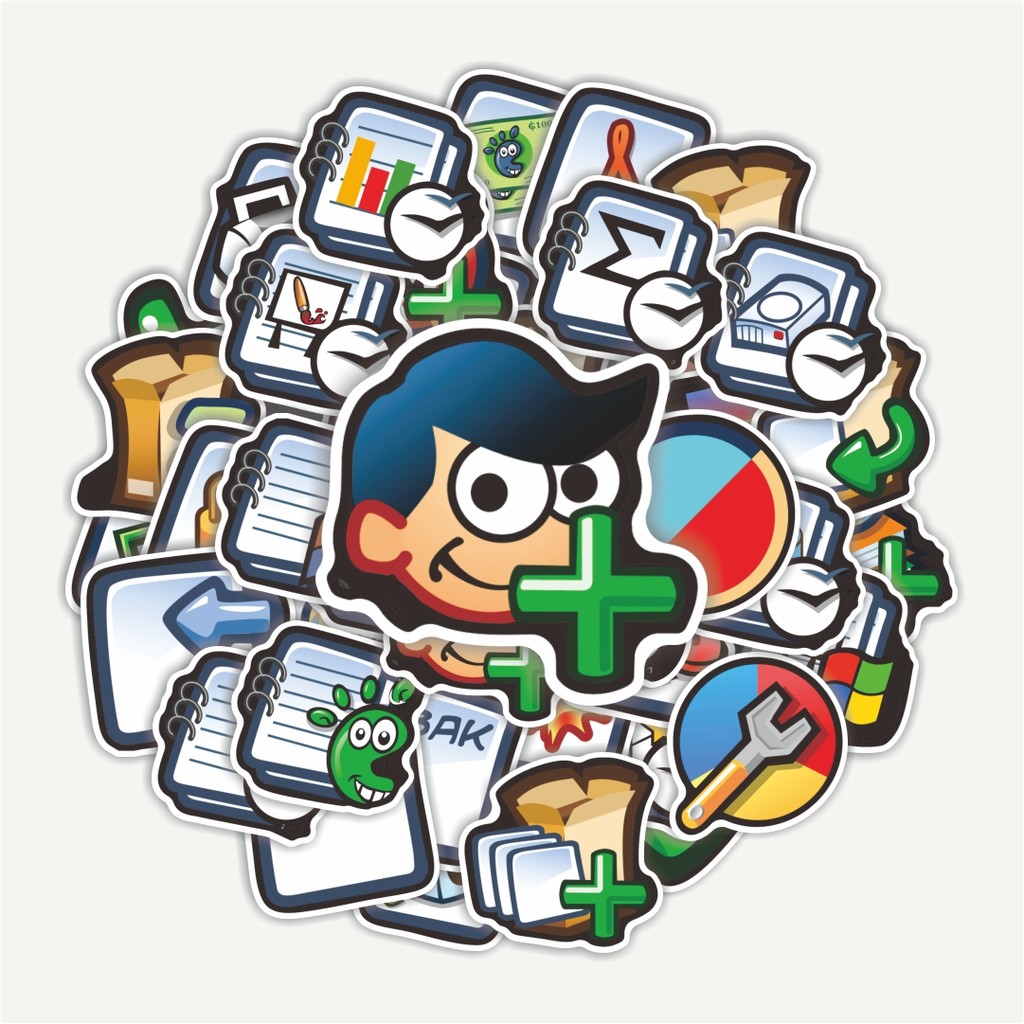 สติ๊กเกอร์แพ็ค Gr Mmtype Sr Icon สติ๊กเกอร์ | สติ๊กเกอร์ TUMBLR | สติ๊กเกอร์แล็ปท็อปสําหรับกระเป๋าเด