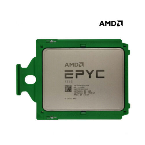 AMD EPYC 7532 CPU โปรเซสเซอร์ 2.4 GHz 32 Core 256MB SP3 สูงสุด 3.3 GHz 100-000000136