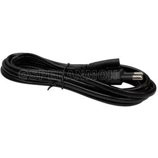 [ 1 เส้น ] GP1021 สายไฟ AC Glink 2Pin TIS 10A 250V มาตรฐาน มอก. สายไฟเทปร่อง 2ขา กลม 2Cx0.75 sq.mm GP-1021 สายเสียบวิ...
