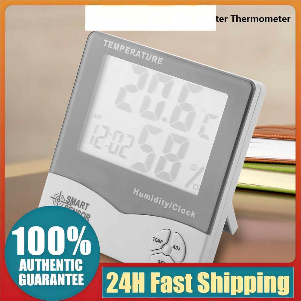 ไฮโกรมิเตอร์แบบดิจิตอลทนทานต่อการสึกหรอ AR807 สำหรับคลังสินค้าโฮมออฟฟิศ