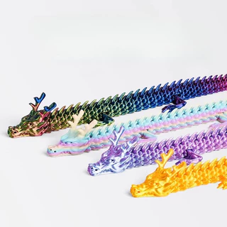 โมเดลมังกร 3D เท่ๆ ของตกแต่งห้อง เรืองแสงได้ ของสะสมล้ำสมัย ของขวัญวัยรุ่น
