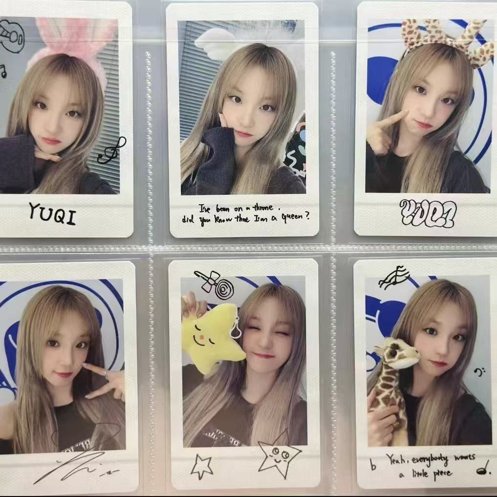 Song yuqi yuqi โพลารอยด์ Merchanted Photocard การเลือกยอดนิยม