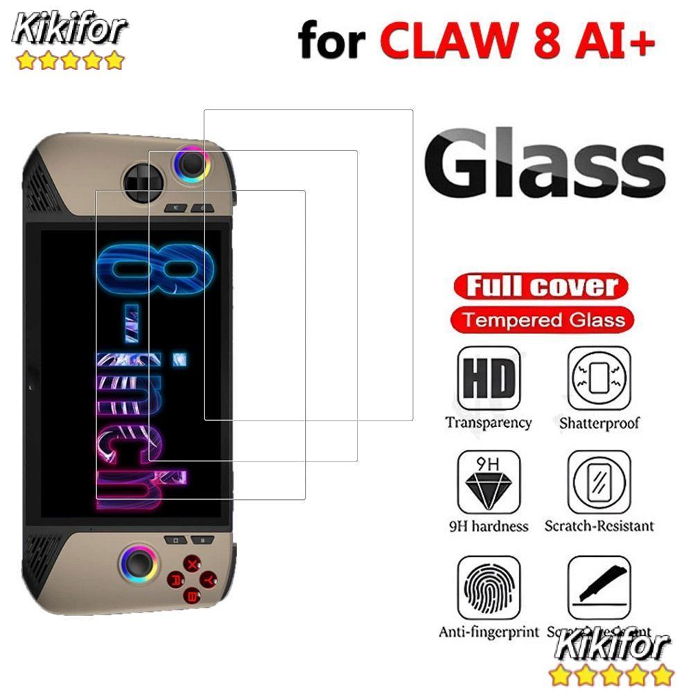 KIKIFOR กระจกนิรภัย, HD 8 นิ้วปกป้องหน้าจอ,คุณภาพสูง 9H Anti สะท้อนแสง Anti Scratch ฟิล์มป้องกันสําห
