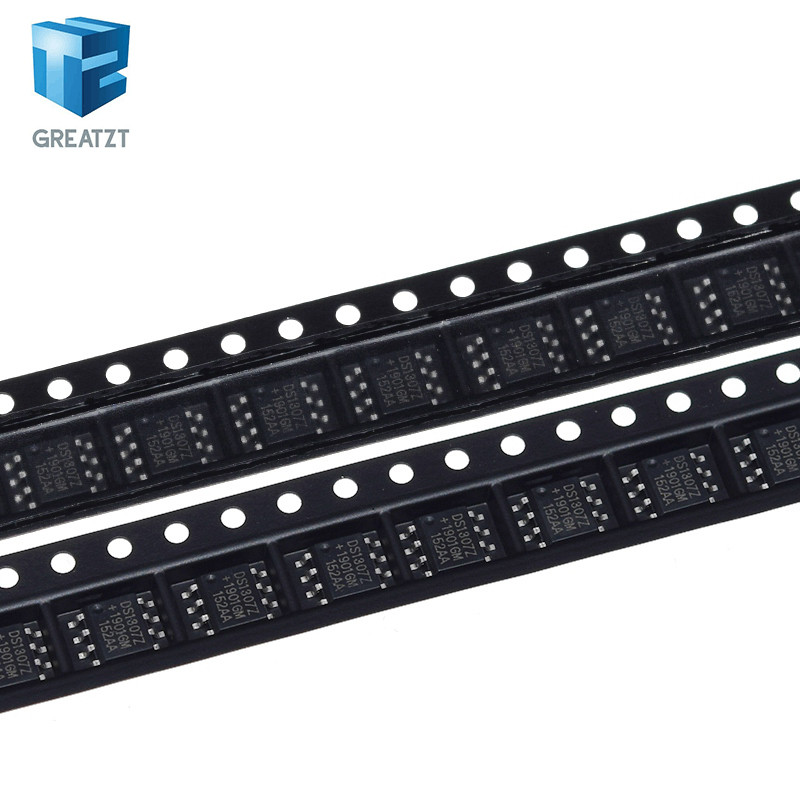 GREATZT 10PCS DS1307 DS1307Z SOP-8 RTC SERIAL 512K I2C นาฬิกาจริง IC
