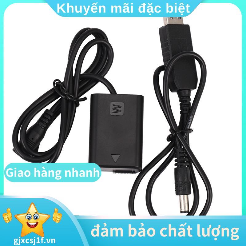 Np-Fw50 Dummy Battery W/Dc Power Bank (5V 2A) อะแดปเตอร์ Usb A7R, A7S, A7S Ii, A5000, A5100, A6000, 