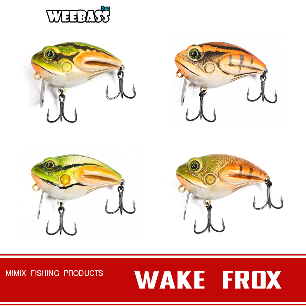 WEEBASS เหยื่อ - รุ่น MIMIX WAKE FROX เหยื่อกบส่าย เหยื่อกบแข็ง เหยื่อปลอม