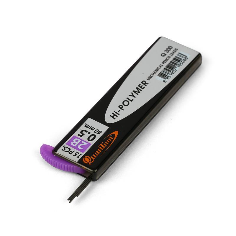 QUANTUM ไส้ดินสอกด รุ่น Q300 ขนาด 2B แพ็ค 2 หลอด - รูปที่ 2