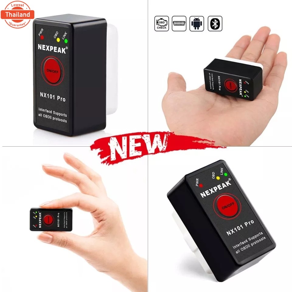 Nexpeak NX101 Pro สำหรั MG EP ES , ZS EV ,  ELM 327 Mini V1.5 OBD2 Microchip PIC18F25K80