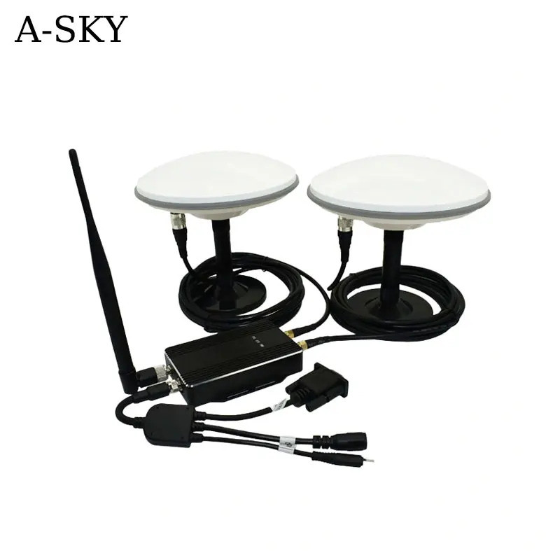 K978 GPS GNSS RTK โมดูลตัวรับสัญญาณฐาน Rover เสาอากาศวิทยุ UM982 Heading ระบบนักบินอัตโนมัติ Precisi