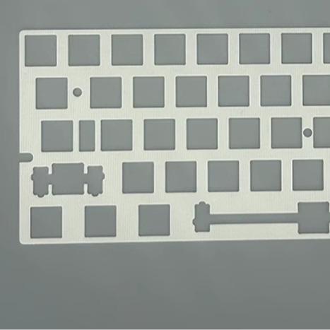 Infinity GH60 POM Plate และชุดโฟม 6 ชั้นสําหรับ Wooting 60HE / MAD60 / COLOUR61 / TOFU60 by IMK