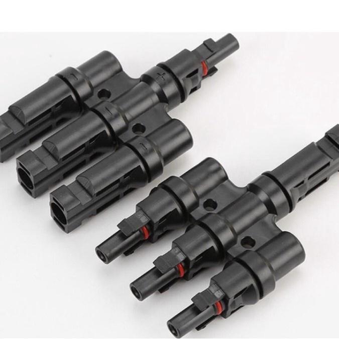 MC4 Connector Branch 3 Y3 T3 Solar Panel Solar Connector คู่