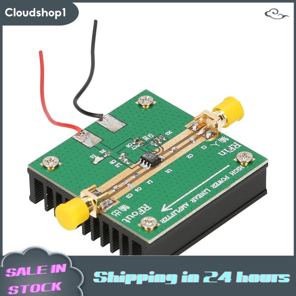 cloudshop1 RF2126 เครื่องขยายสัญญาณเสียง RF 400M-2700MHZ 2.4GHZ 1W พร้อมฮีทซิงค์
