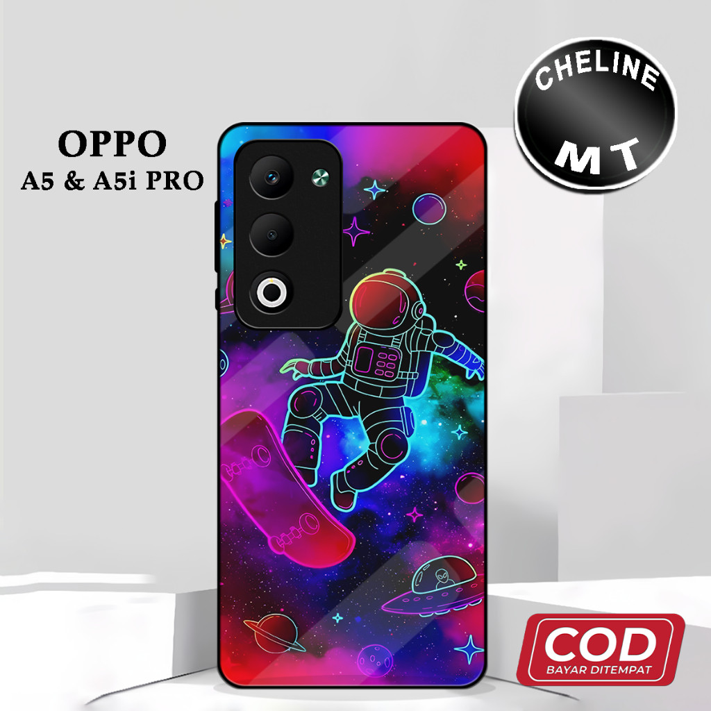 ( DD 19 ) เคส Sofcase Glossy สําหรับ Oppo A5 l oppo A5i PRO l Anime Motif l บทคัดย่อ l น่ารัก l Kesi