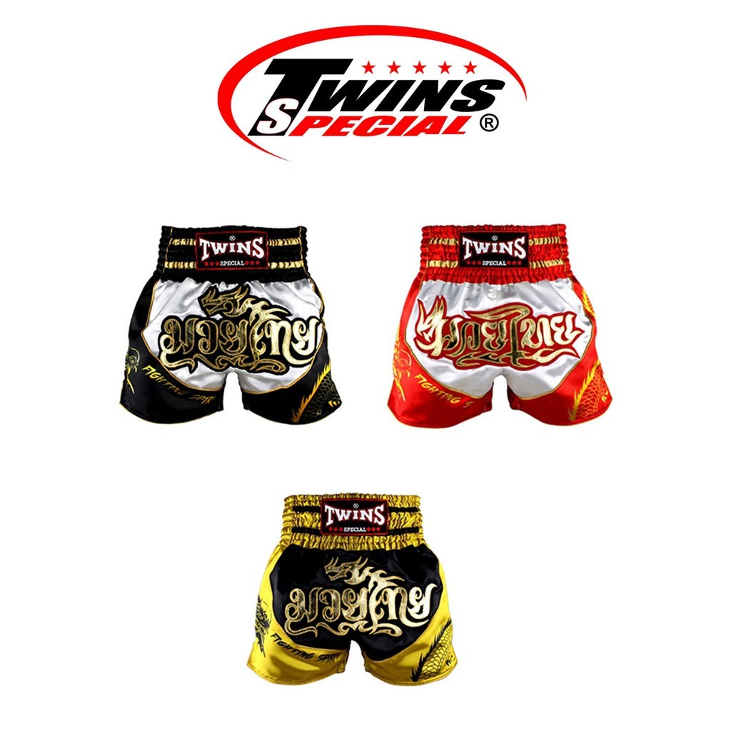 2025 New Twins Special Muay Thai Shorts Dragon
