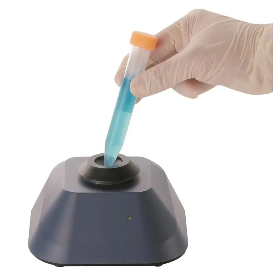 ใหม่ Lab Mixer Machine vortex แบตเตอรี่เครื่องปั่นโปรตีนพลาสติกสําหรับ vortex Mixer Us Multi-tube vo