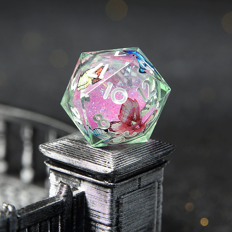 【สุดคุ้ม】ลูกเต๋า Collector's Edition จากเกม Baldur's Gate | ลูกบอลแก้ว D20 ตากระดุกได้+ตาข่ายกันชน | ของตกแต่งบอร์ดเกม - รูปที่ 4