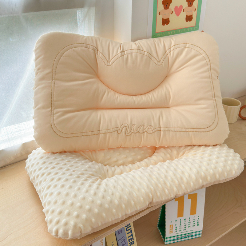 Class a Baby Cotton Doudou หมอน 100s แปรงเด็กหมอน Core คอป้องกันหมอนนักเรียนแม่ทารกเกรดในครัวเรือน