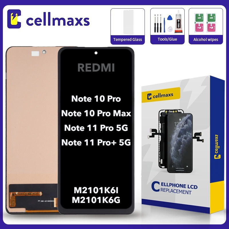 สําหรับ XIAOMI REDMI หมายเหตุ 10 Pro 4G หมายเหตุ 10 Pro Max หมายเหตุ 11 Pro Pro + 5G M2101K6G M2101K