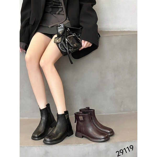 รองเท้าส้นเตี้ยส้นเตี้ย 29119 6/40 รองเท้าพวง