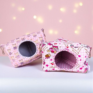 เปลเข้ามุม 8 นิ้ว ที่นอน ผ้าไม่ติดเล็บ สำหรับ ชูการ์ กระรอก …