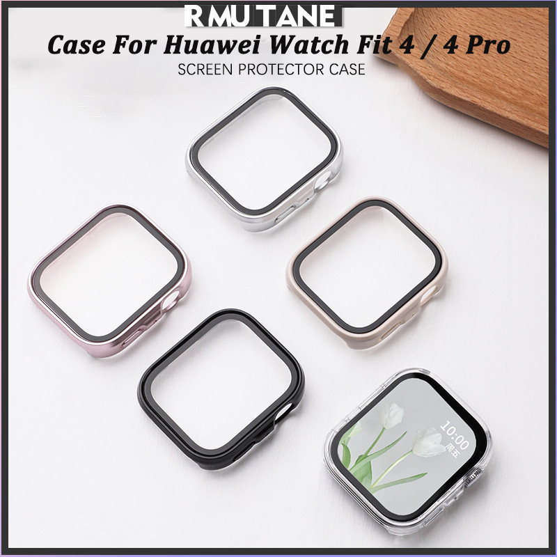 เพชร / TPU / กระจกนิรภัย PC กรณี for Huawei Watch Fit 4 / 4 Pro อุปกรณ์ปกป้องหน้าจอ for Smartwatch Huawei Fit 4