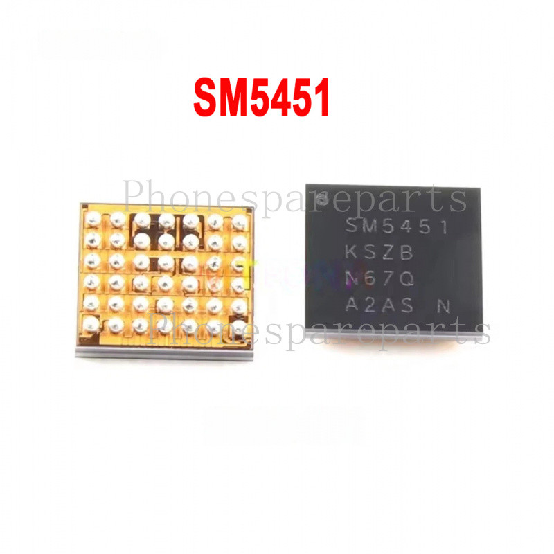 2-5-10 ชิ้น SM5451 ชาร์จ IC สําหรับ Samsung การจัดการแหล่งจ่ายไฟ Ic ชิปเครื่องชาร์จ PMIC
