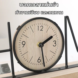HOME นาฬิกาตั้งโต๊ะตัวอักษร นาฬิกาตั้งโต๊ะเงียบ นาฬิกาตั้งโต๊ะ ผลิตภัณฑ์งานศิลปะจากเหล็ก ของตกแต่งบ้าน