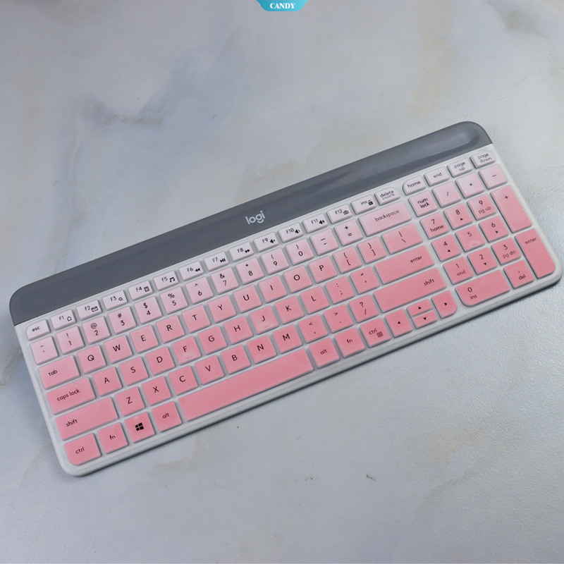 ตัวป้องกันแป้นพิมพ์กันน้ําสําหรับ Logitech K580/MK470 – ฝาครอบคีย์บอร์ดตั้งโต๊ะบลูทูธไร้สาย [ZK]
