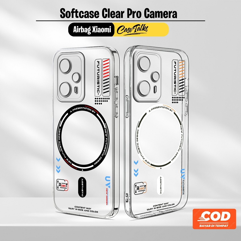 Softcase ถุงลมนิรภัยใส (Clear39) Xiaomi Redmi 13 13C Note 13 PRO 5G 13 PRO PLUS 12 PRO 12 11 11S 10 