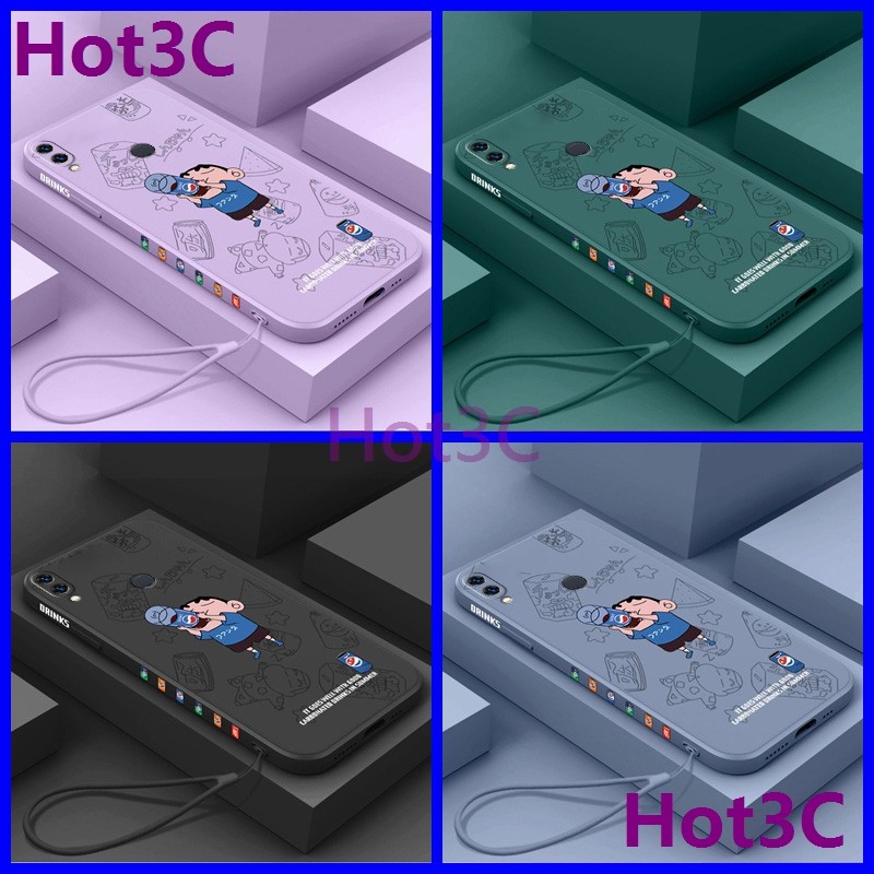 เคส For HuaWei Y9 2019 / HuaWei Nova 3i tpu KLXX ซิลิโคนเหลวคู่เคสโทรศัพท์แบบนิ่ม