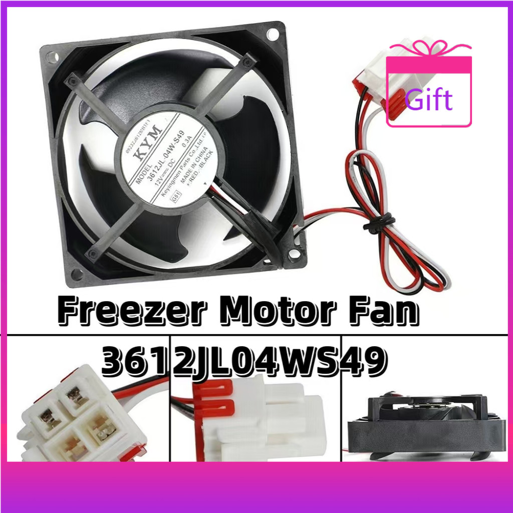 Samsung ตู้เย็น พัดลมแช่เย็น พัดลม DC 3612JL-04W-S49 12V 0.3A