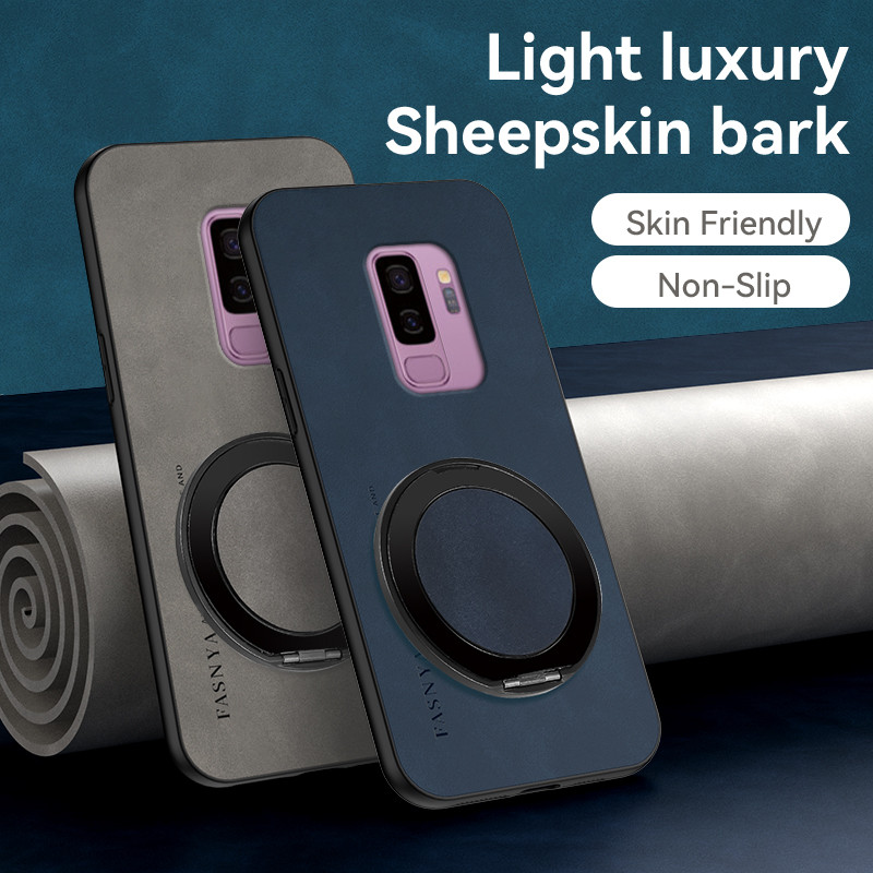 เคส Samsung S9+ S9PLUS SM-G965N SCV39 SM-G965X SC-03K S9 PLUS เคสโลหะหมุนแม่เหล็กป้องกันเลนส์,เคสกัน