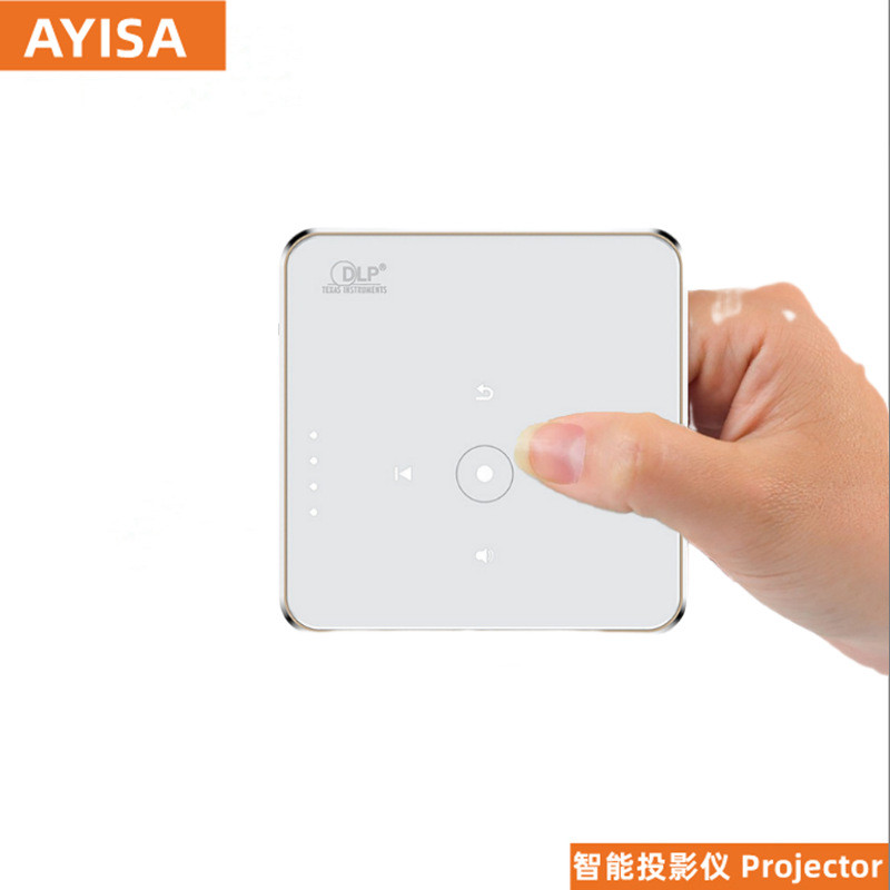 P30 Mini HD มินิโปรเจคเตอร์ DLP โปรเจคเตอร์ขนาดเล็กแบบพกพา โปรเจคเตอร์โฮมออฟฟิศ