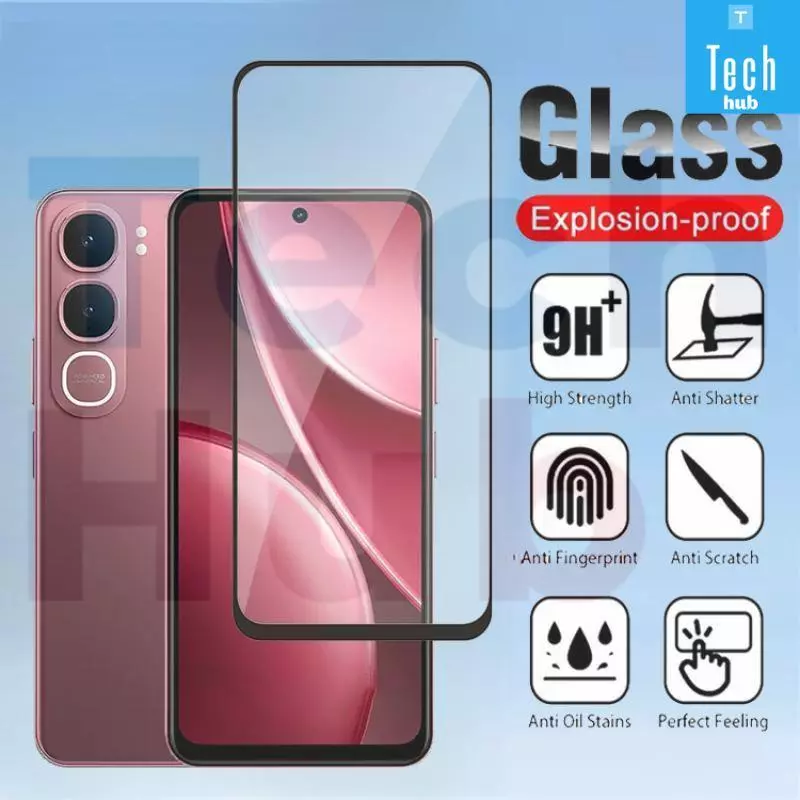 ฟิล์มกระจก สำหรับ VIVO Y21D Y21d Y31 5G Y200 Y19S V60Lite V50Lite กระจกนิรภัย กันรอยด้านหน้า