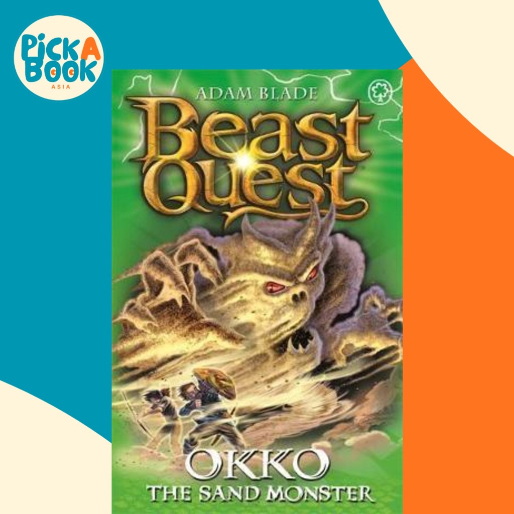 Okko the Sand Monster : Series 17 Book 3 by Adam Blade (ฉบับสหราชอาณาจักรปกอ่อน)