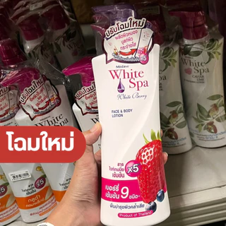 [สินค้าอยู่ระหว่างการเปลี่ยนแพ็คเกจ] ครีมทาผิว มิสทิน ไวท์ สปา Mistine White Spa Lotion 400ml. By กำตังค์