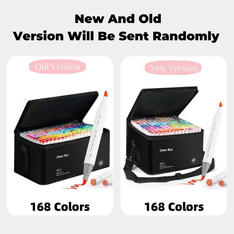 MW&Chenrui ปากกามาร์คเกอร์ (Brush หัว+Broad หัว) Marker ปากกาเมจิก ปากกาวาดภาพ ชุด สำหรับการวาดภาพแบ