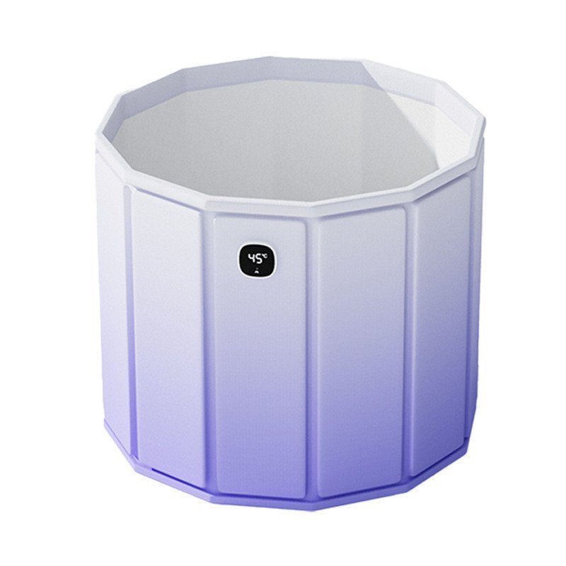 Antibiotic One Piece ภาพวาดพับในครัวเรือนอ่างอาบน้ําอ่างอาบน้ําอ่างอาบน้ํา Semi-Bathub ติดตั้งฟรีชุด