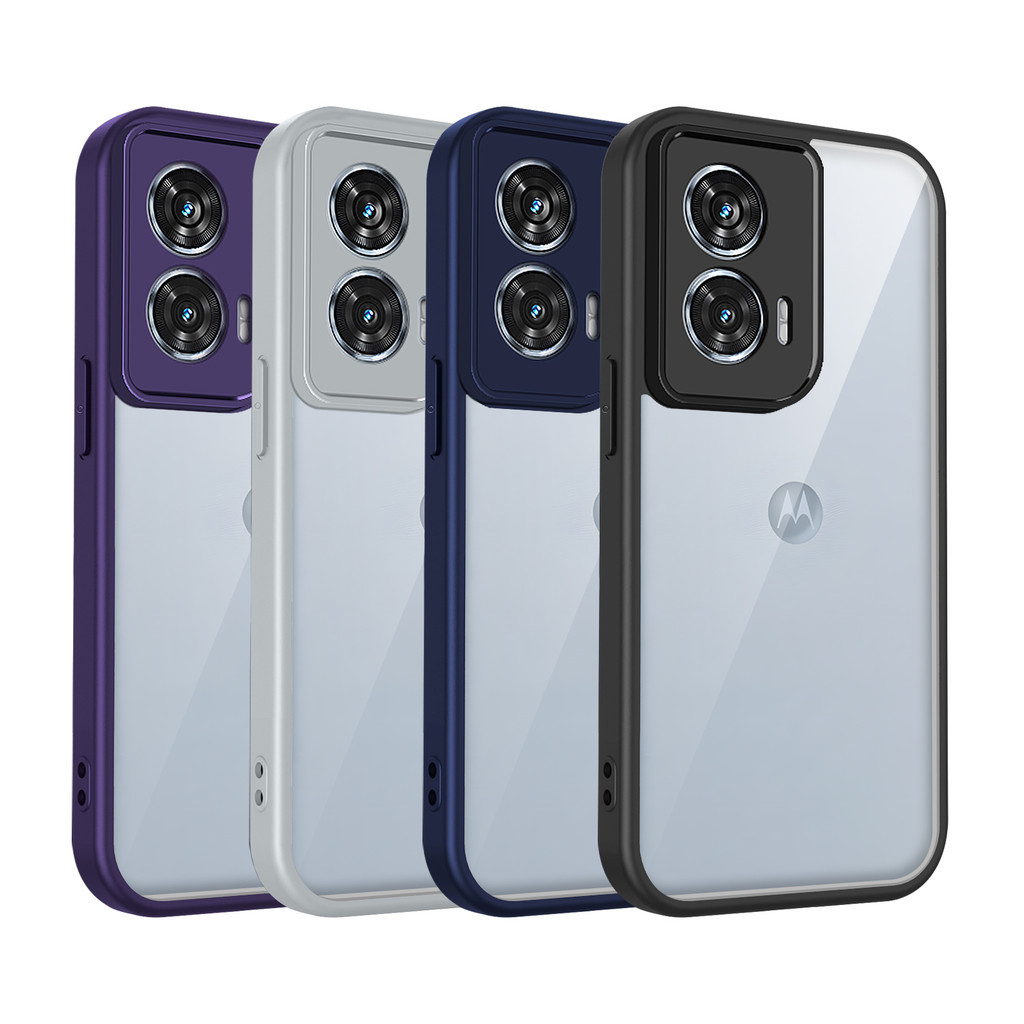 เคส Motorola S50 Neo 5G ปลอก 6.7 นิ้วรุ่น XT2427-4 หรูหรา Frosted โปร่งใสสําหรับ Motorola S50 Neo 5G
