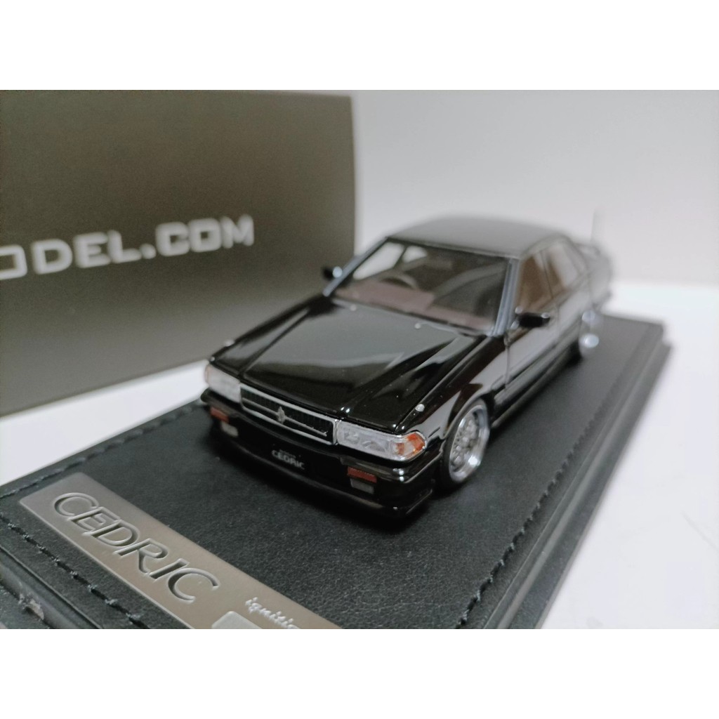 IG 1 43 Nissan Duke รถหรู รุ่น Cedric Y32 GranTurismo Ultima Black