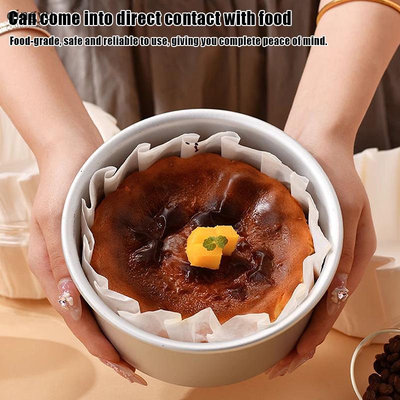 [qingyu] 50 ชิ้น 4 6 8 นิ้วพับ Cupcake Liner ถ้วยอบสําหรับงานแต่งงานมัฟฟินแม่พิมพ์เค้กถ้วยกระดาษ Oilproof เค้กห่อใหม่สต็อก - รูปที่ 4