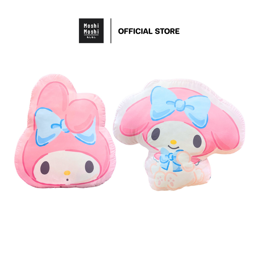 Moshi Moshi หมอนไดคัท หมอนนุ่ม ลาย Mymelody ลิขสิทธิ์แท้จากค่าย Sanrio รุ่น 6100005458-5459