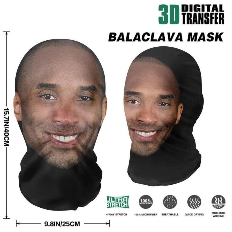 3D ตลกตาข่าย Face Mask UV Protection Balaclava คอสเพลย์หัวหน้ากาก Brad Pitt Jason Statham คริสต์มาสของขวัญปีใหม่ - รูปที่ 6