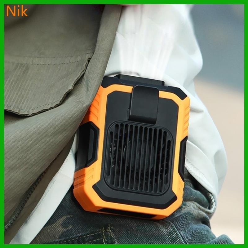 Usb Waist Hanging Fan Outdoor Working Hiking Camping Wind Fan