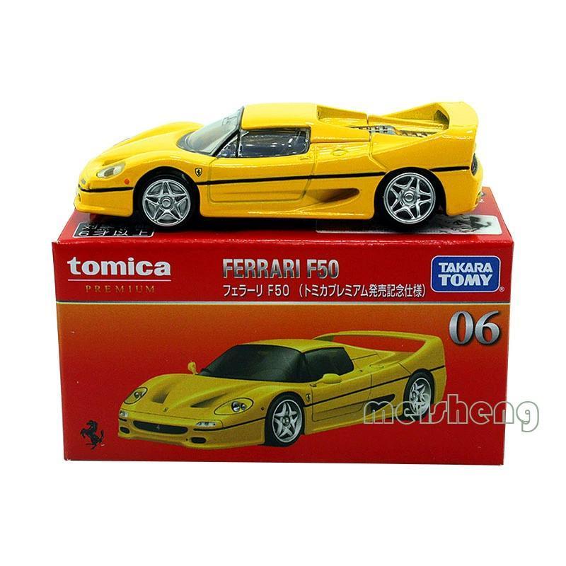 TOMICA TOMICA โมเดลรถโลหะผสม กล่องสีแดง ครั้งแรก TP20 Ferrari Enzo TP33 รถสปอร์ต Lamborghini
