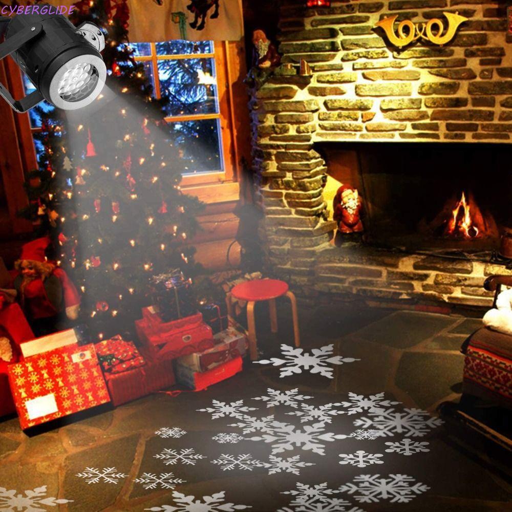 CYBERGLIDE LED Snowflake Projector Light, Snowflake Design LED Technology Laser Projector Light, รูป