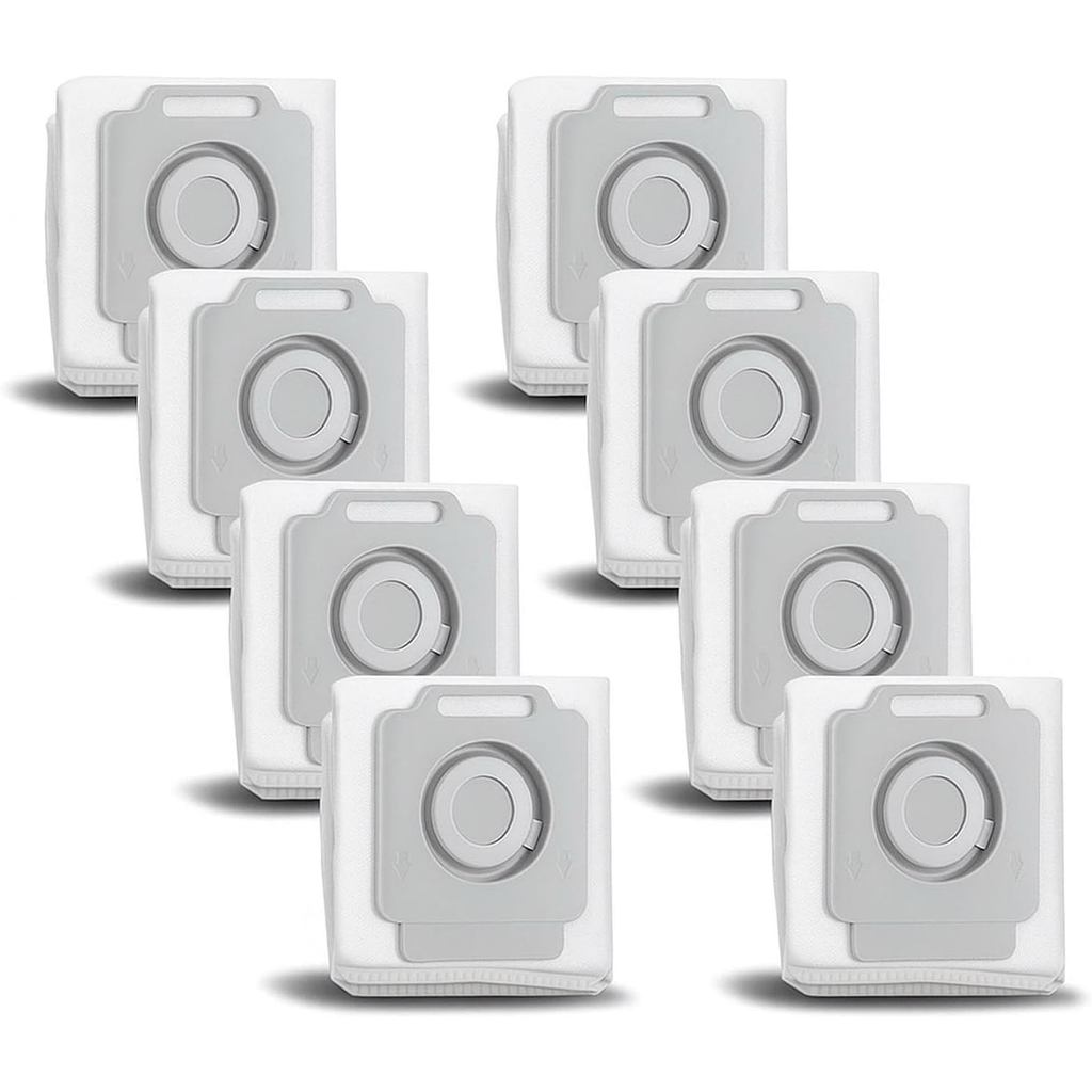 กระเป๋าความจุขนาดใหญ่ 8 แพ็คเข้ากันได้กับ iRobot Roomba isj Vacuum Series i1/ i1+, i3 i3+ i3+ EVO(35